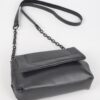 Faux Leather Shoulder Bag – Compact Structured Silhouette