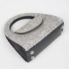 Rhinestone Top-Handle Evening Bag