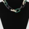 Two-Toned Link Chain Necklace – Interlocking Links