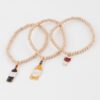 Beaded Alcohol Charm Stretch Bracelet