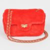 Faux Wool Flap Shoulder Bag – Textured Compact Satchel