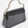 Glitter Rhinestone Handle Clutch – Structured Mini Bag