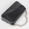 Glitter Rhinestone Handle Clutch – Structured Mini Bag