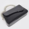 Glitter Rhinestone Handle Clutch – Structured Mini Bag