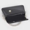 Glitter Rhinestone Handle Clutch – Structured Mini Bag
