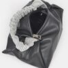 Faux Leather Shoulder Bag – Sleek Elongated Silhouette