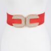 Rhinestone Buckle Stretch Belt – 2.5 in Width