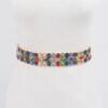 Multi Rhinestone Waist Belt – Structured Crystal Accent