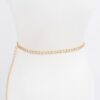 Multi Rhinestone Waist Belt – Structured Crystal Accent