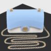 Two-Toned Gold Metal Clutch – Structured Evening Bag