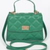Quilted Top-Handle Crossbody Bag – Structured Compact