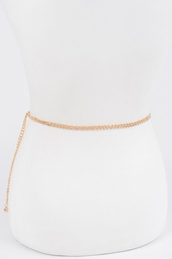 Multi Chain Belt – Layered Chain Waist Accent