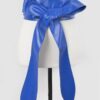 Wide Faux Leather Kimono Wrap Belt – Structured Waist Tie