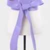 Wide Faux Leather Kimono Wrap Belt – Structured Waist Tie