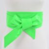 Neon Wrap Kimono Belt – Wide 4in Waist Tie