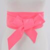 Neon Wrap Kimono Belt – Wide 4in Waist Tie