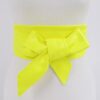 Neon Wrap Kimono Belt – Wide 4in Waist Tie