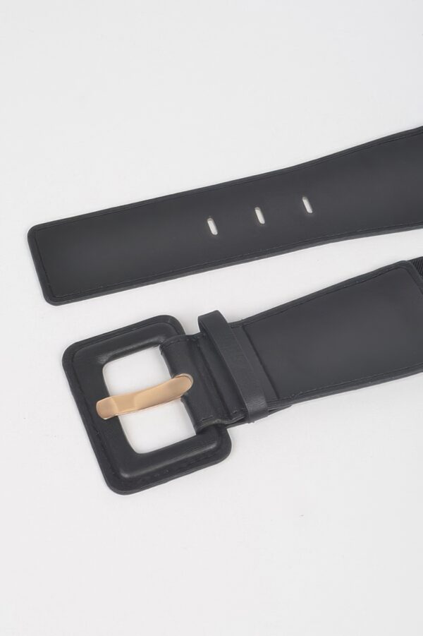 Hot-Fix Stretch Belt – Embellished 2.25″ Waistband