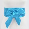 Wide Satin Kimono Wrap Belt – Smooth Finish