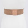 Stretch Plus Size Belt with Multi Metal Buckles