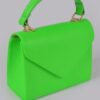 Boxy Clutch – Structured Polyurethane Evening Clutch