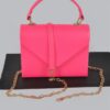 Boxy Clutch – Structured Polyurethane Evening Clutch