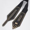 Wide Studded Stretch Belt – 3.5in