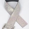 Square Metal Rhinestone Belt – PVC Statement