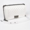 Quilted Embossed Jelly Bag – Glossy PVC Handbag