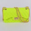 Jelly Quilted Clutch – Glossy Structured Shape
