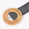 Bamboo Buckle Stretch Belt – Plus Size