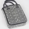 Hotfix Rhinestone Crossbody Bag – Compact Sparkle