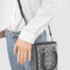 Hotfix Rhinestone Crossbody Bag – Compact Sparkle