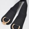 Faux Leather Wide Elastic Waist Belt – 4 Inch