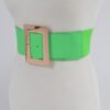Material Buckle Belt – Elastic PU with Classic Buckle