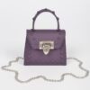 Jelly Mini Handle Bag – Glossy PVC Top Handle