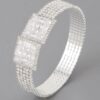 Crystal Block Bracelet – Geometric Crystal Design
