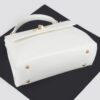 Faux Leather Flap Bag – Structured PU with Metal Accents