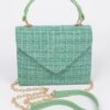 Tweed Top Handle Bag – Structured Silhouette