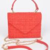 Tweed Top Handle Bag – Structured Silhouette