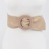 Wide Waist Belt – Structured PU Statement Belt