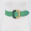 Square Metal-Buckle Stretch Belt – Elastic