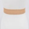 Square Metal Buckle Stretch Belt – Elastic PU