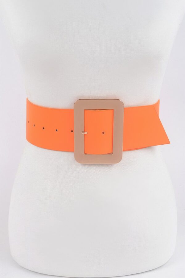 Neon Waist Belt – 2.5-inch Structured Accent