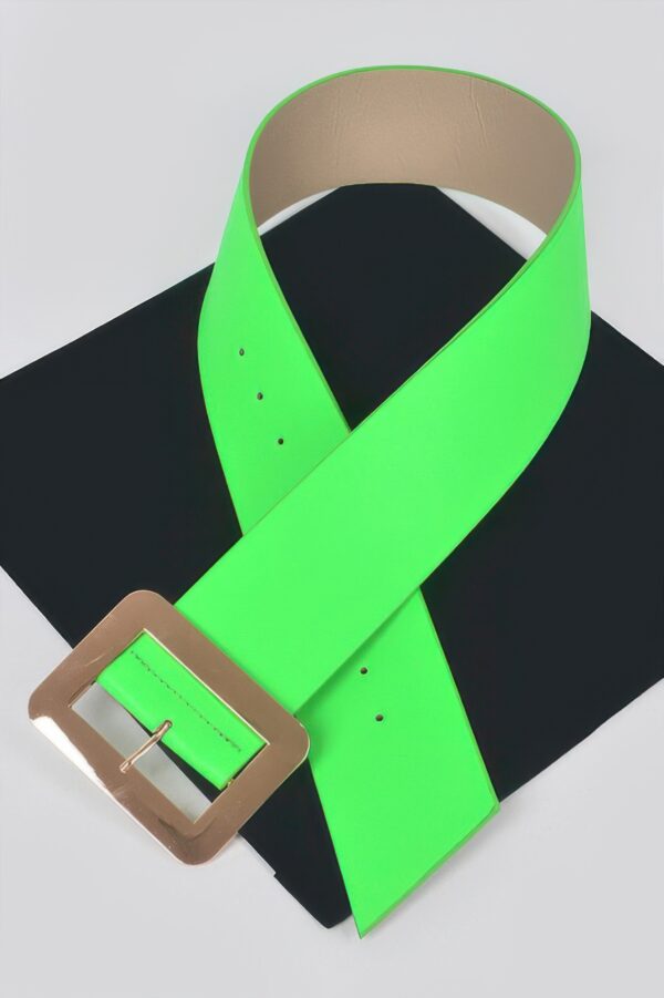 Neon Waist Belt – 2.5-inch Structured Accent