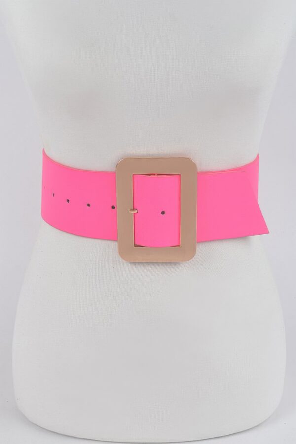 Neon Waist Belt – 2.5-inch Structured Accent
