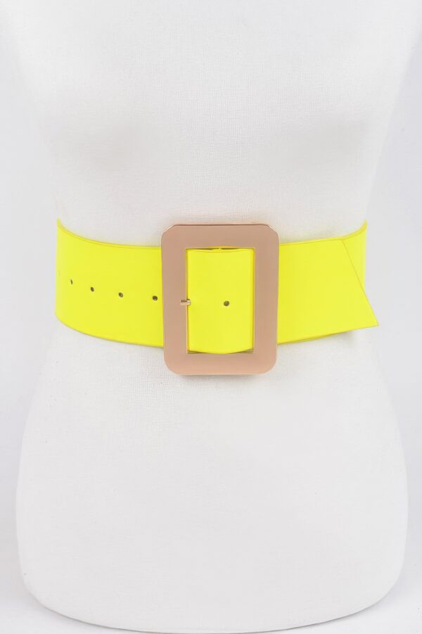 Neon Waist Belt – 2.5-inch Structured Accent