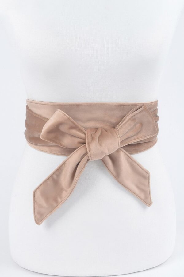Velvet Kimono Wrap Belt – Long Sash