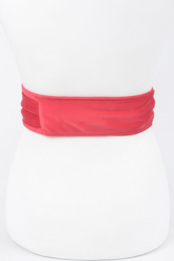 Velvet Kimono Wrap Belt – Long Sash