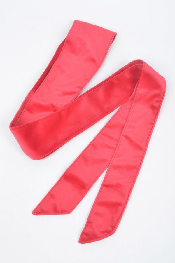 Velvet Kimono Wrap Belt – Long Sash